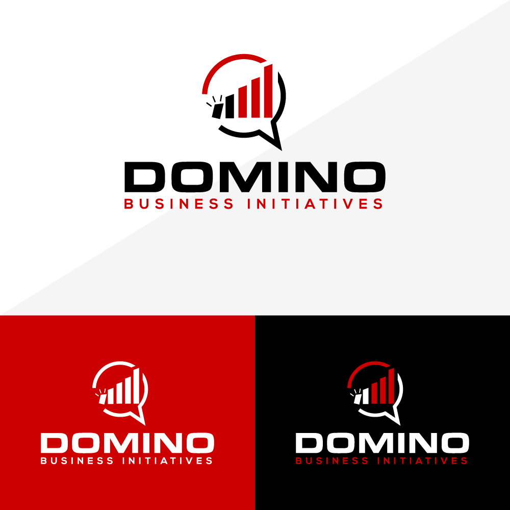 Logo Design by Ayub Zafar for Domino Business Initiatives | Design #31348333