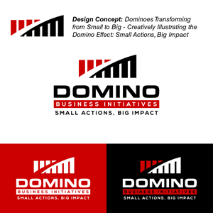 Logo Design by Ayub Zafar for Domino Business Initiatives | Design: #31348431
