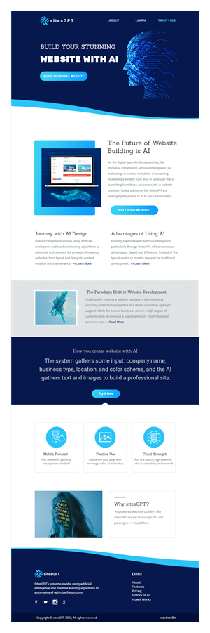 Email Marketing Design by techmips
