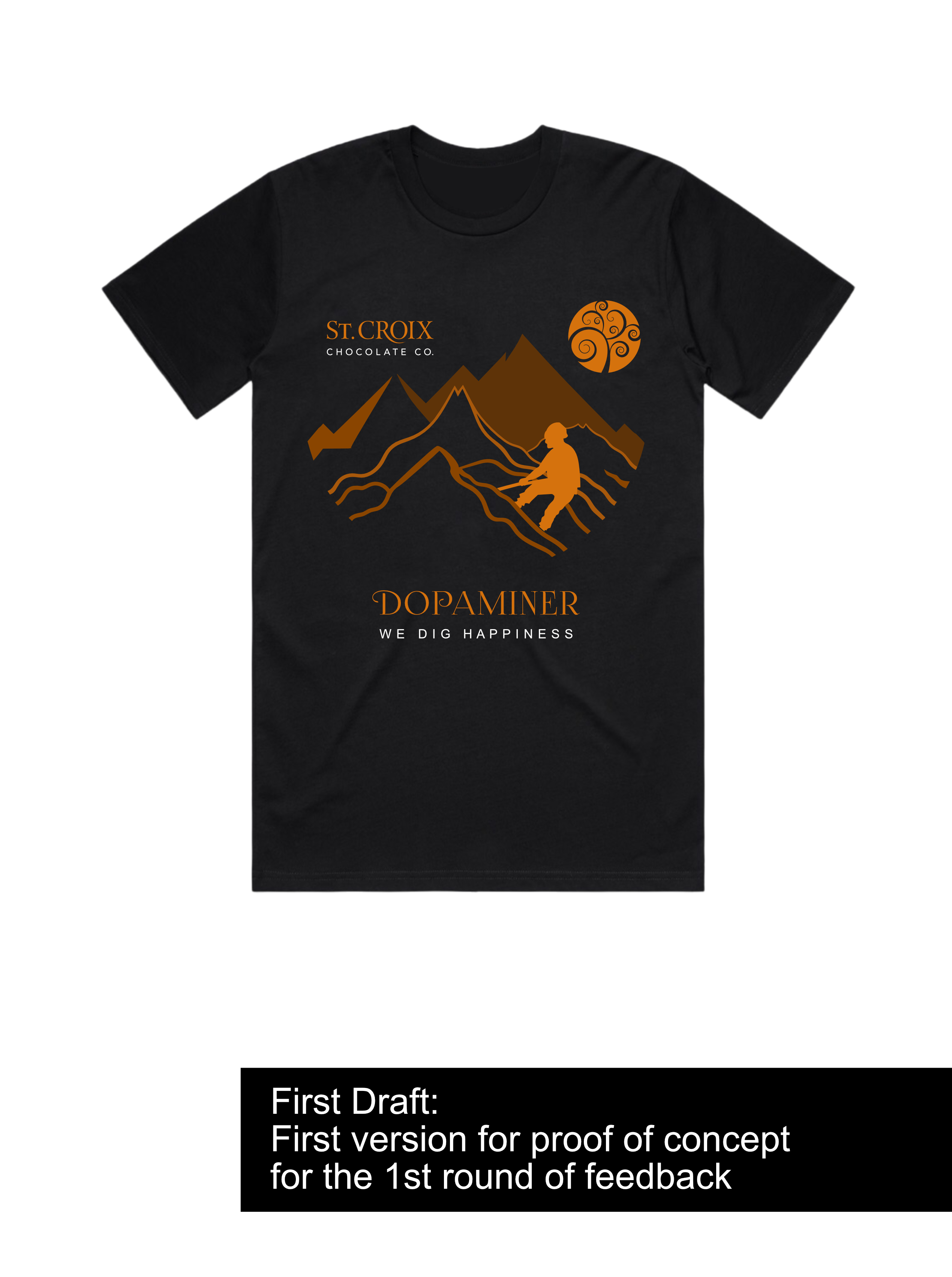 Design de T-shirt par AnninWonderland pour St. Croix Chocolate Company | Design #31357086