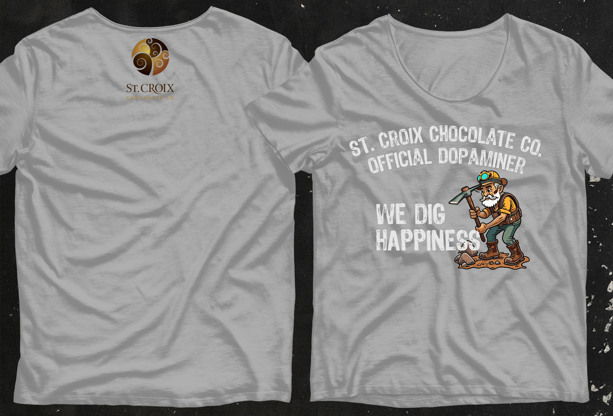 T-shirt Design by Foulanan Design for St. Croix Chocolate Company | Design #31340070