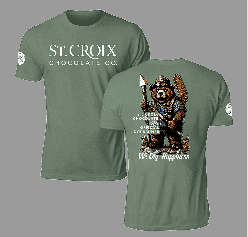 T-Shirt-Design von Johncina für St. Croix Chocolate Company | Design #31324592