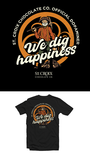 Diseño de Camiseta por Ngoeg para St. Croix Chocolate Company | Diseño #31364005