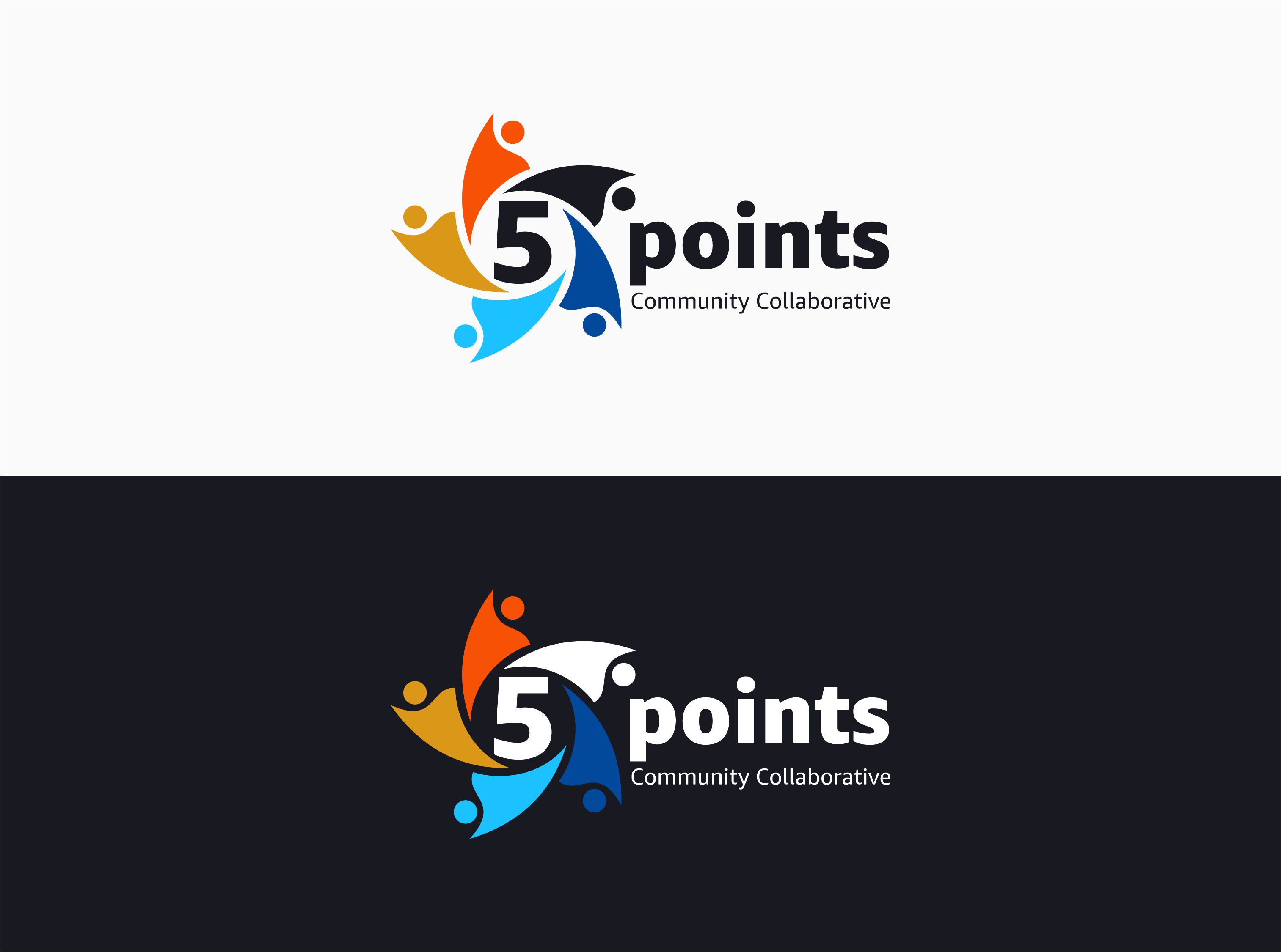 Logo Design for Five Points Community Collaborative by erikdesign ...