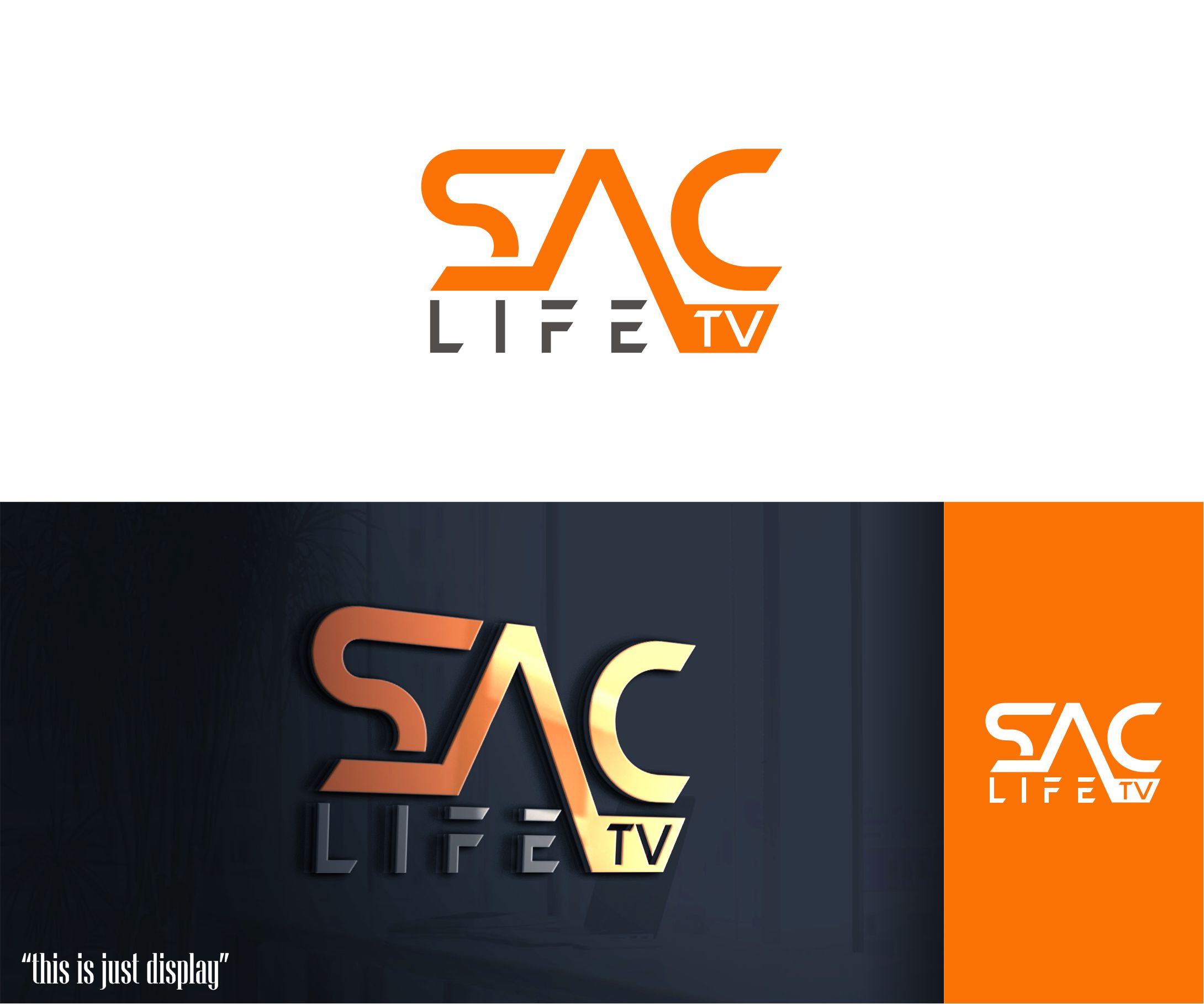 Logo Design by alkaline for Sac Life TV | Design #31319828