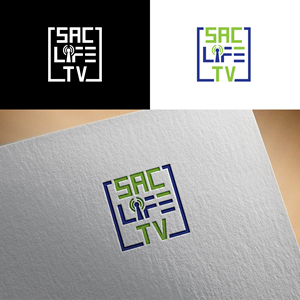 Logo Design by RA-bica for Sac Life TV | Design: #31347236