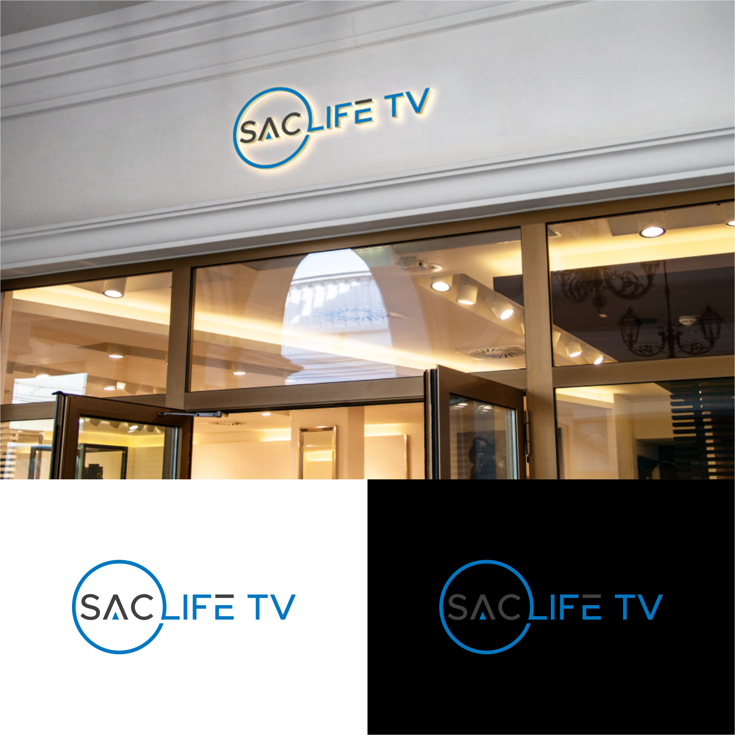 Logo Design by semarco for Sac Life TV | Design #31320627