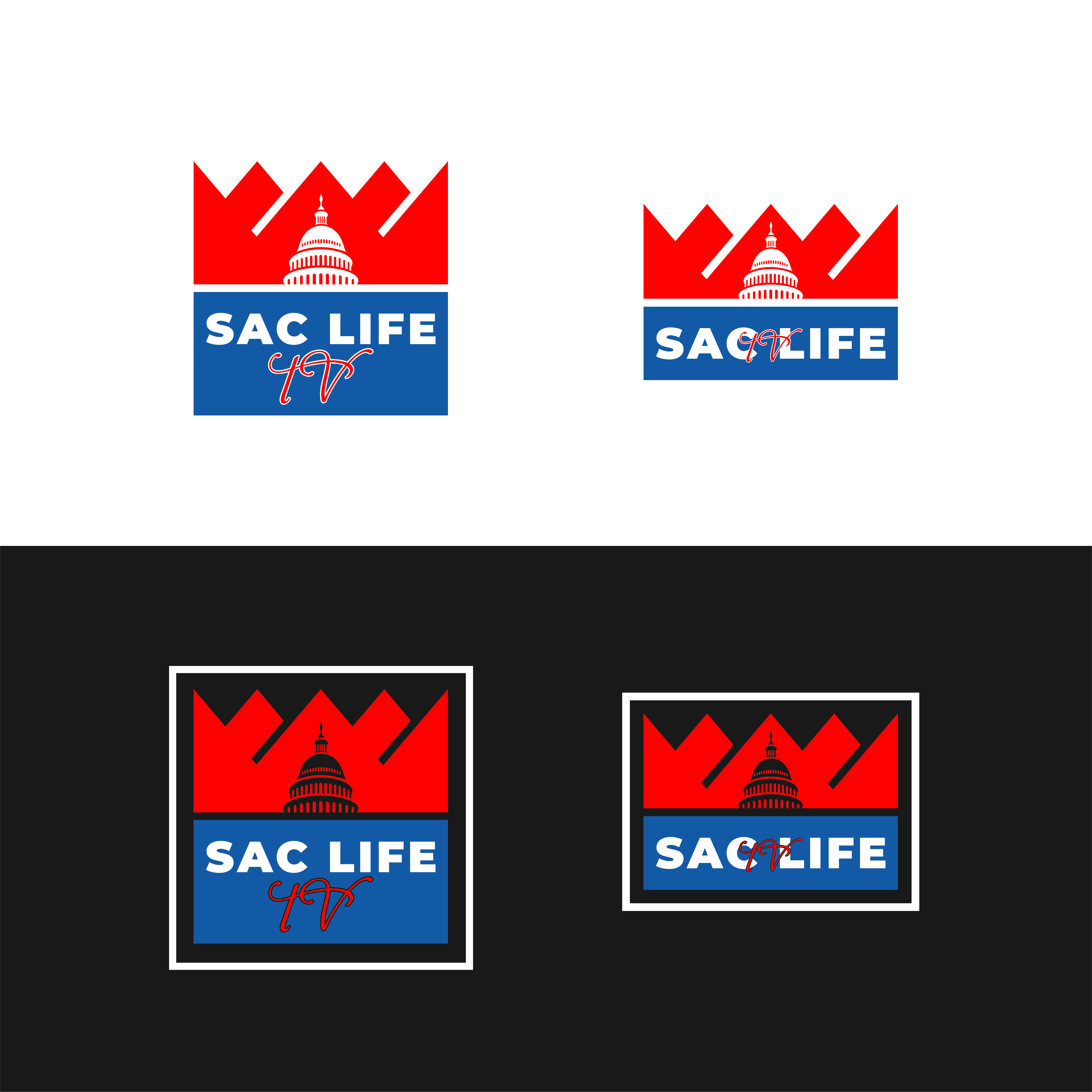 Logo Design by TDAC for Sac Life TV | Design #31327959