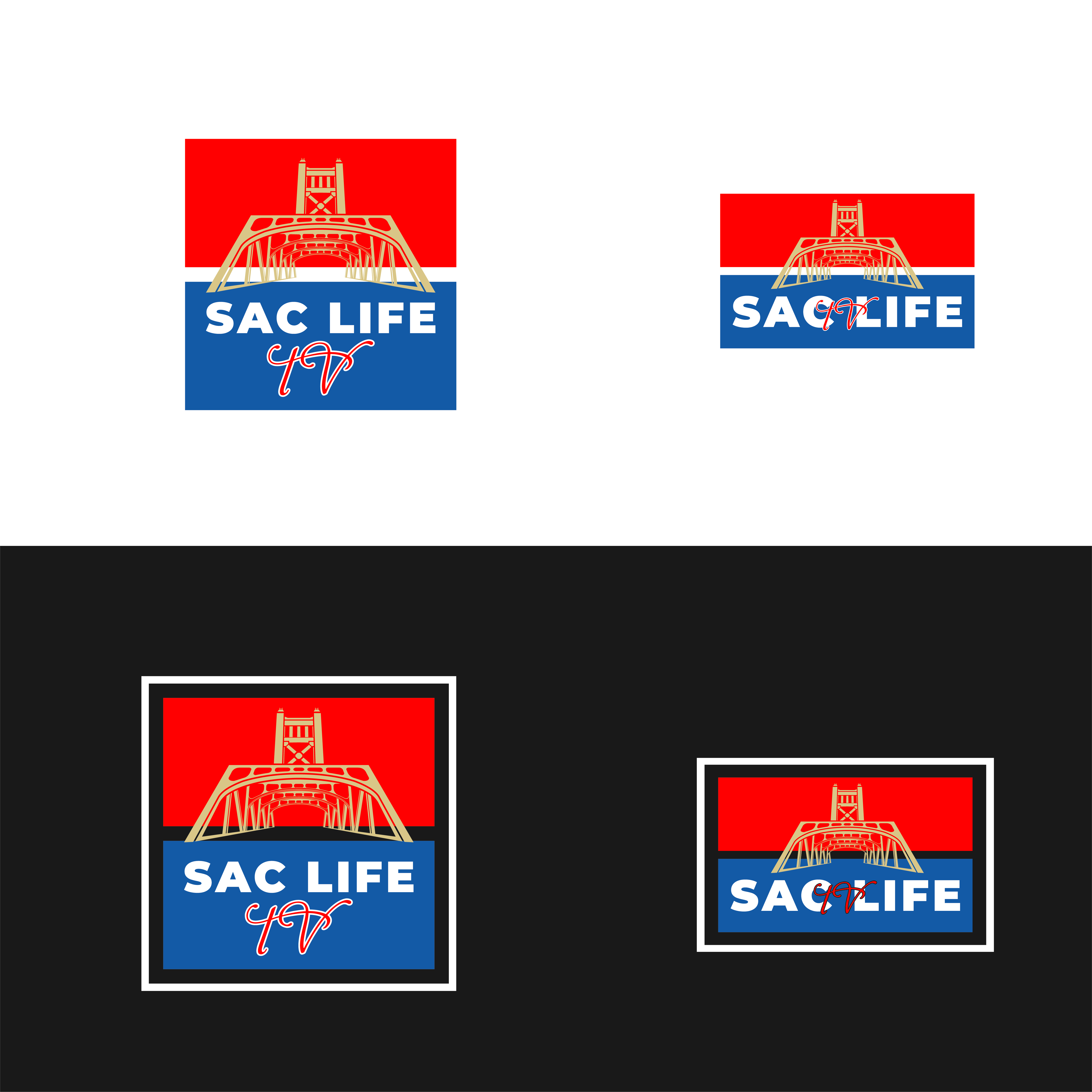 Logo Design by TDAC for Sac Life TV | Design #31332997
