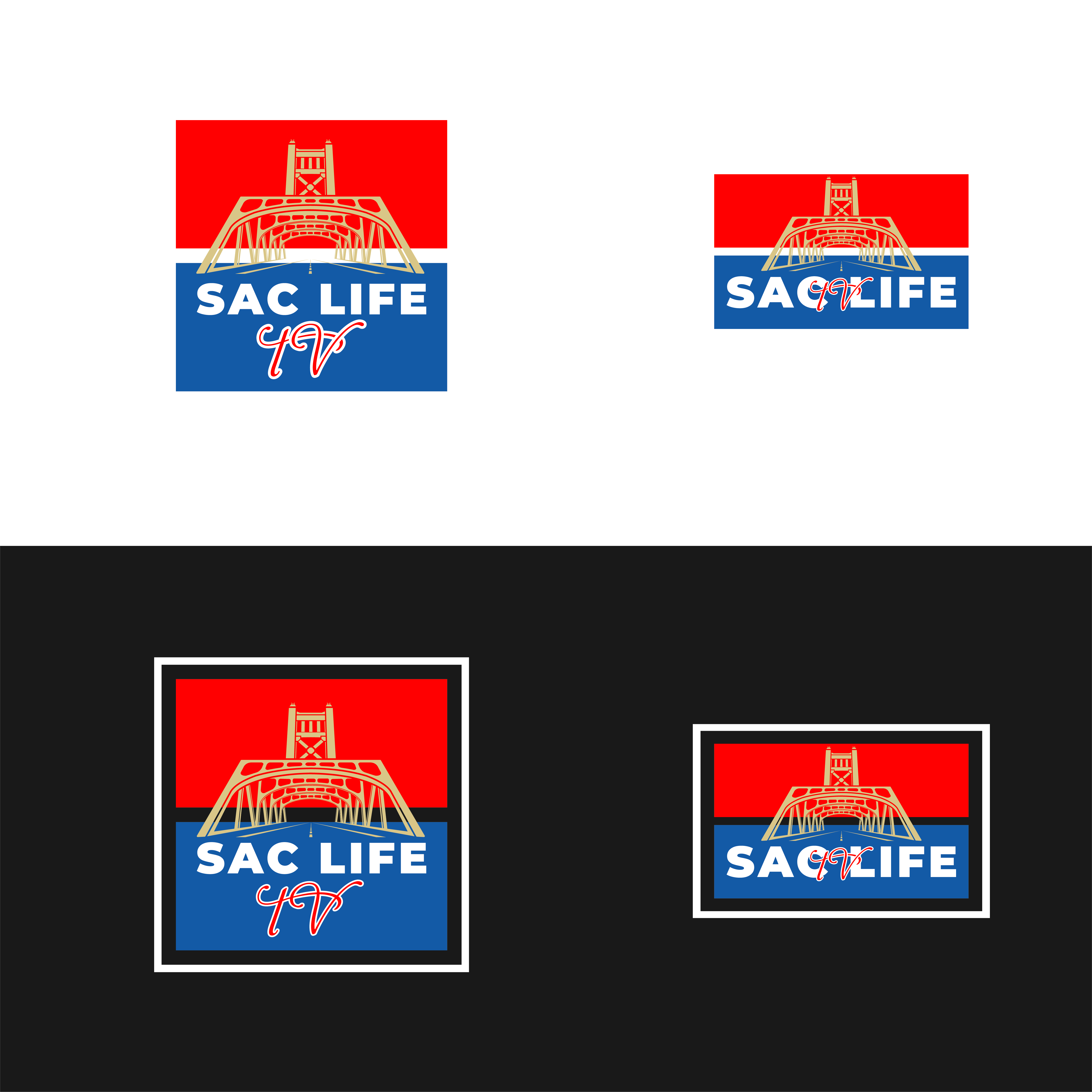 Logo Design by TDAC for Sac Life TV | Design #31333270