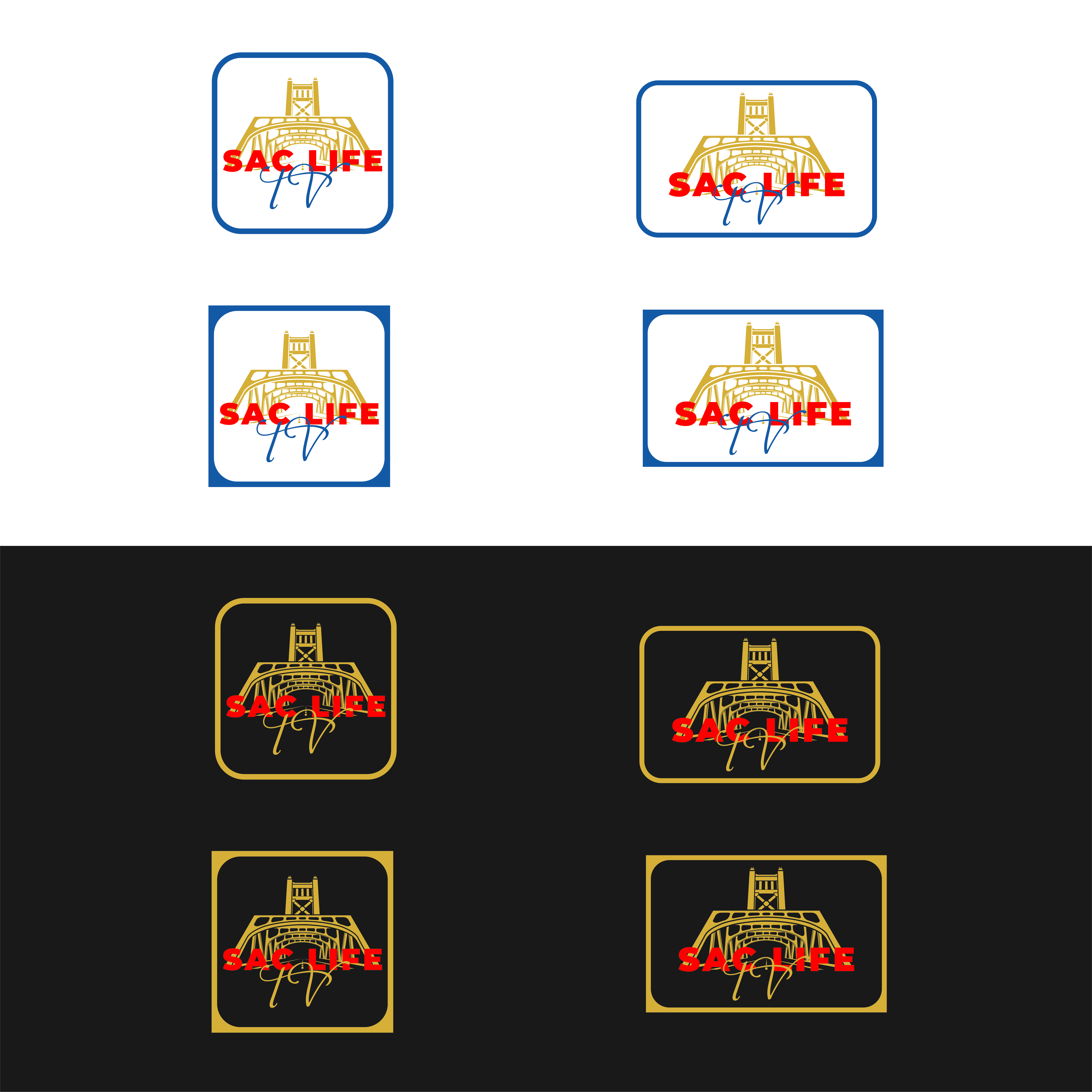 Logo Design by TDAC for Sac Life TV | Design #31336698