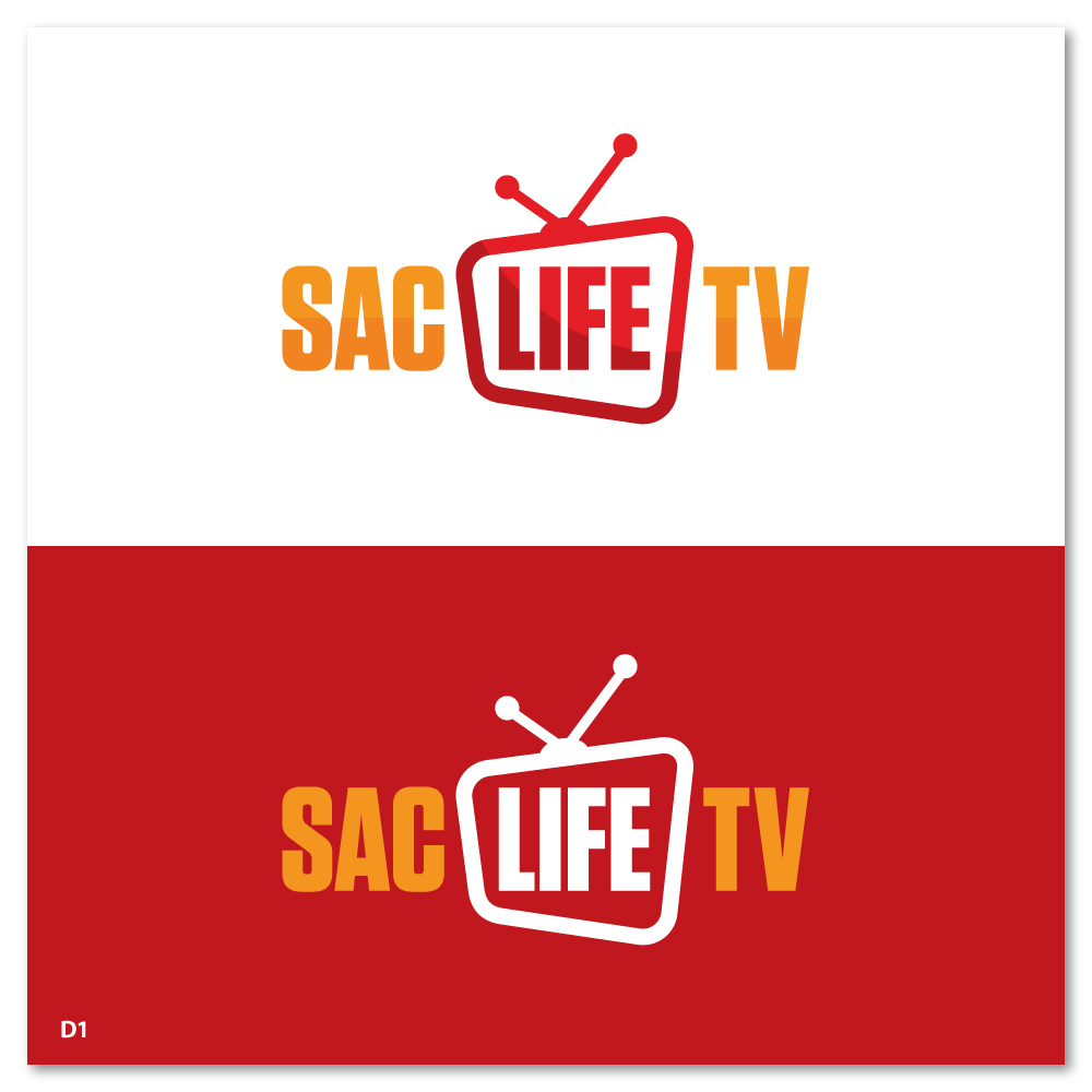 Logo Design by Sujit Banerjee for Sac Life TV | Design #31339164