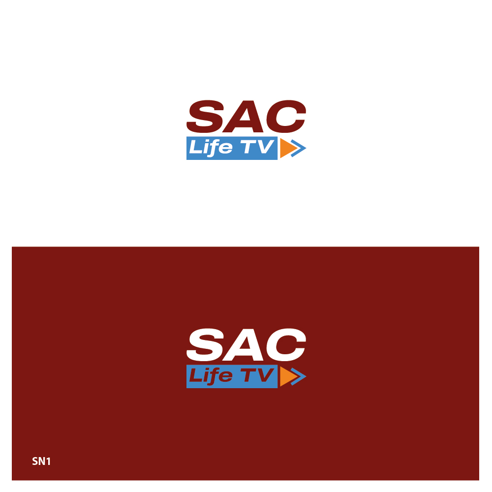 Logo Design by Sujit Banerjee for Sac Life TV | Design #31339381