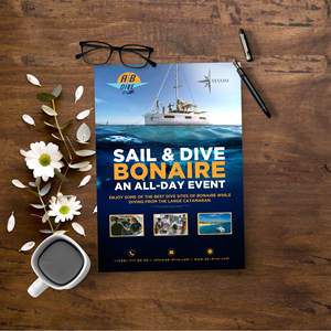 Flyer Design by Sun Creative for AB Dive | Design: #31329865