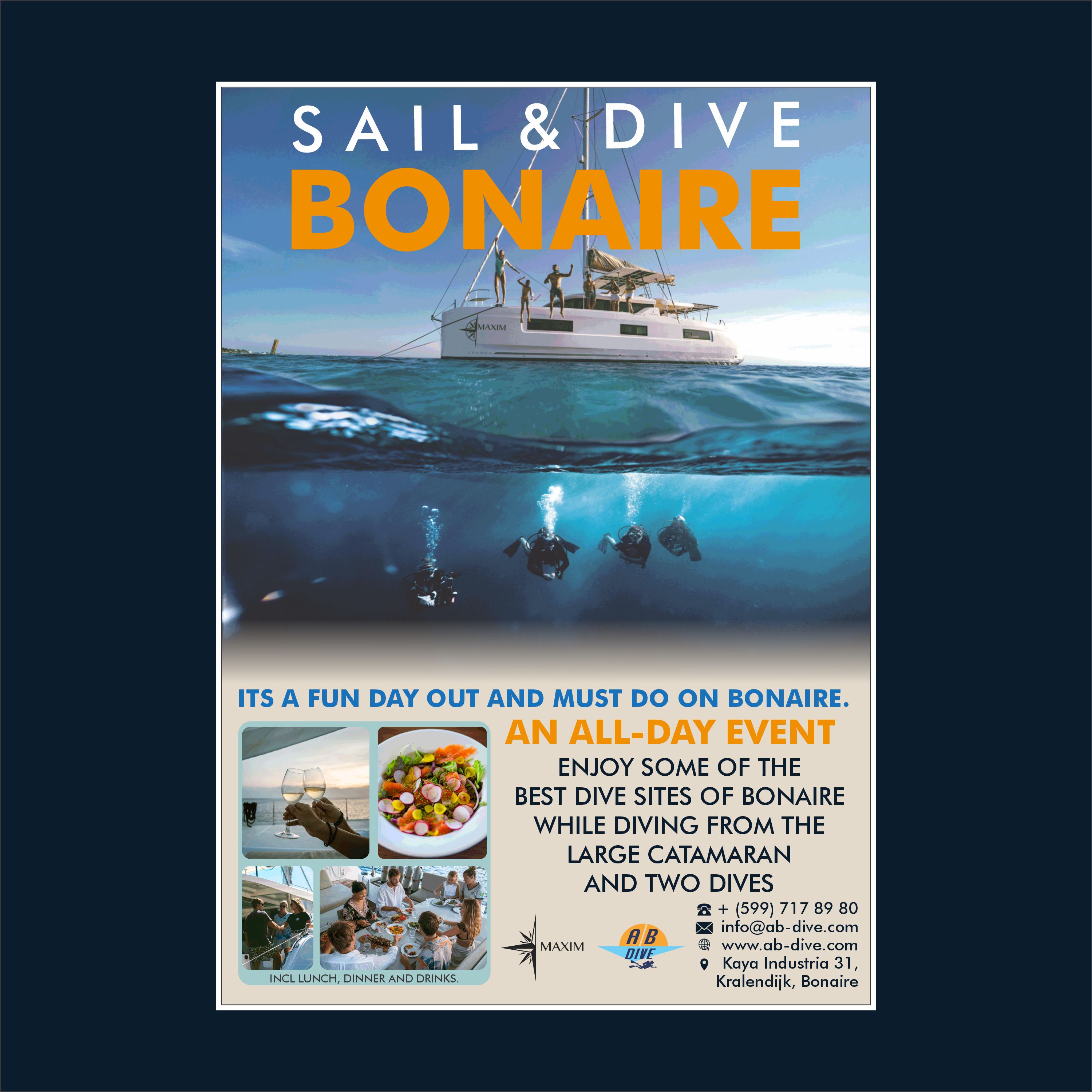 Flyer Design by bgencten for AB Dive | Design #31327513