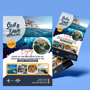 Flyer Design by 2BK for AB Dive | Design: #31336153
