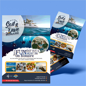 Flyer Design by 2BK for AB Dive | Design: #31344159