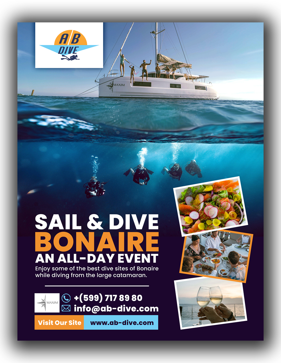 Design de Flyer par nguruzzdng pour AB Dive | Design #31322763