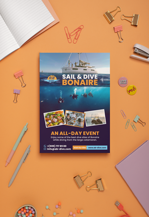 Flyer Design by nguruzzdng for AB Dive | Design: #31327844