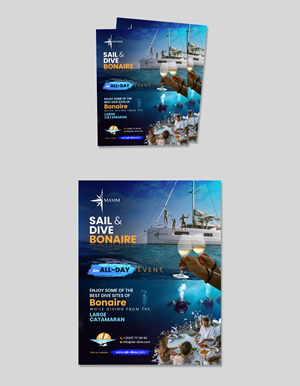 Flyer Design by debdesign for AB Dive | Design: #31337580