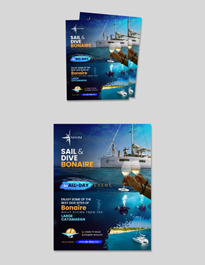Flyer Design by debdesign for AB Dive | Design: #31337582