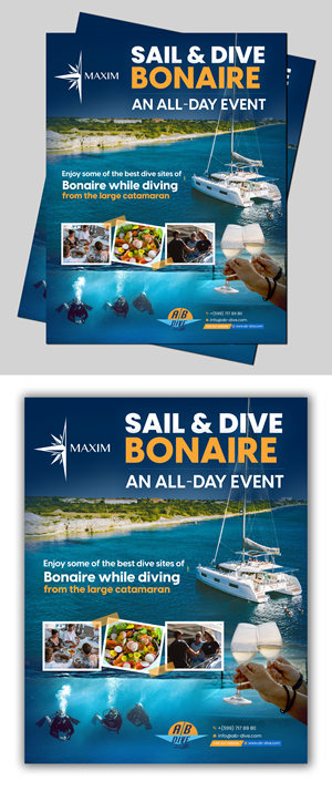 Flyer Design by debdesign for AB Dive | Design: #31337605