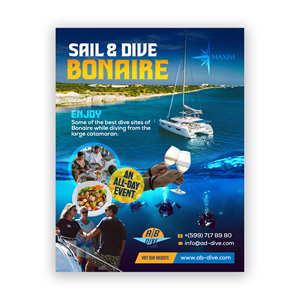 Flyer Design by debdesign for AB Dive | Design: #31337771