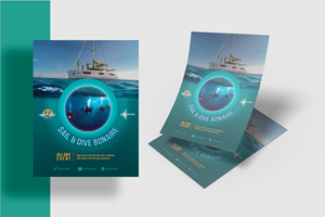 Flyer Design by Louie F. for AB Dive | Design #31327707