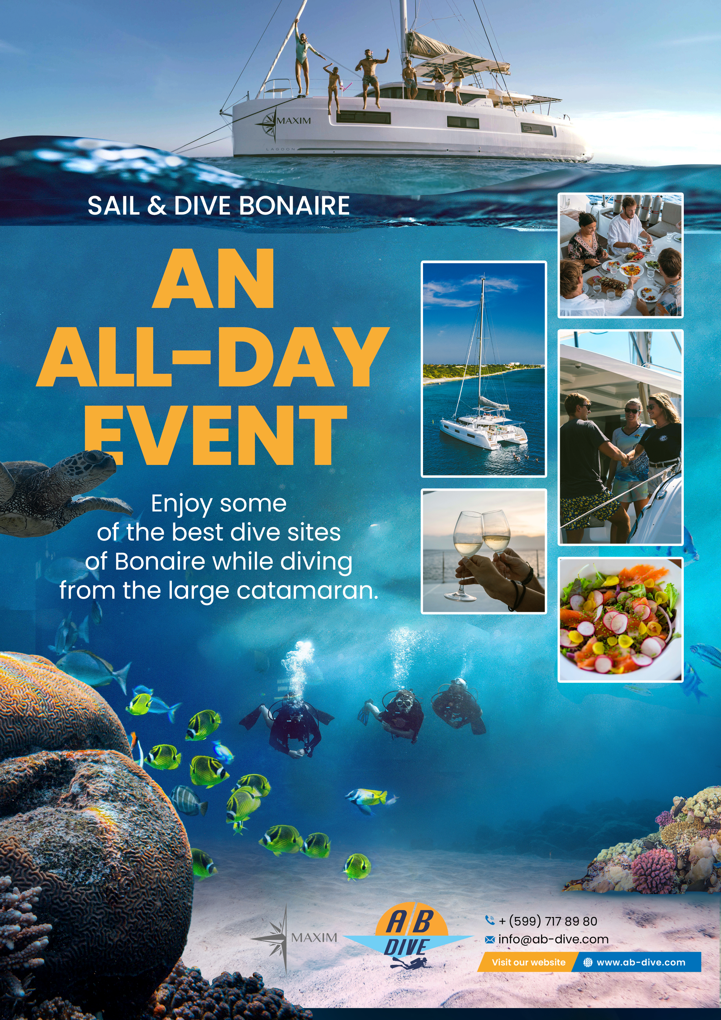Flyer Design by reza.ruma22 for AB Dive | Design #31327463