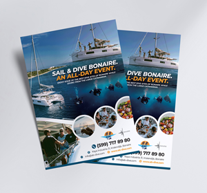 Flyer Design by Dzhafir for AB Dive | Design #31324489