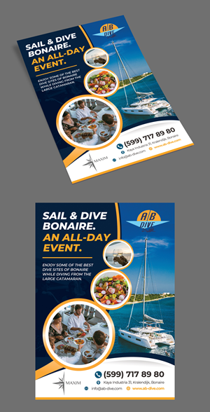 Flyer Design by Dzhafir for AB Dive | Design: #31328789