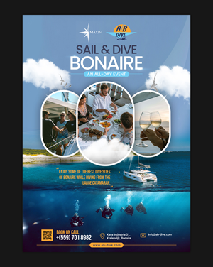 Flyer Design by HeshanKavinda for AB Dive | Design: #31334866