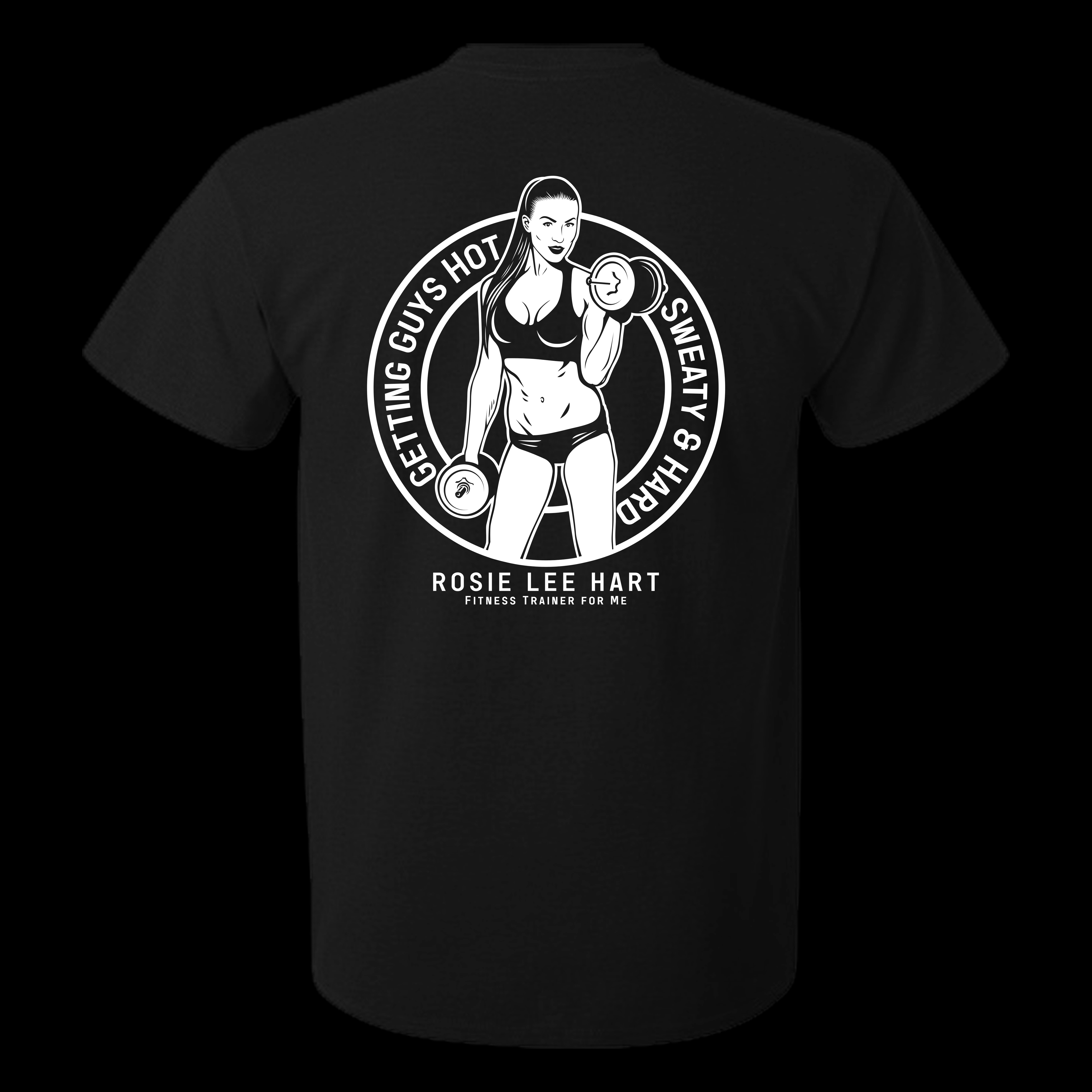 T-shirt Design by Jagerstraum for Rosie Lee Hart Fitness for Men | Design #31371304