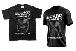 T-shirt Design by Al XVI for Rosie Lee Hart Fitness for Men | Design #31358726