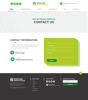 Web Design by HARSH SAINI for this project | Design: #31331947