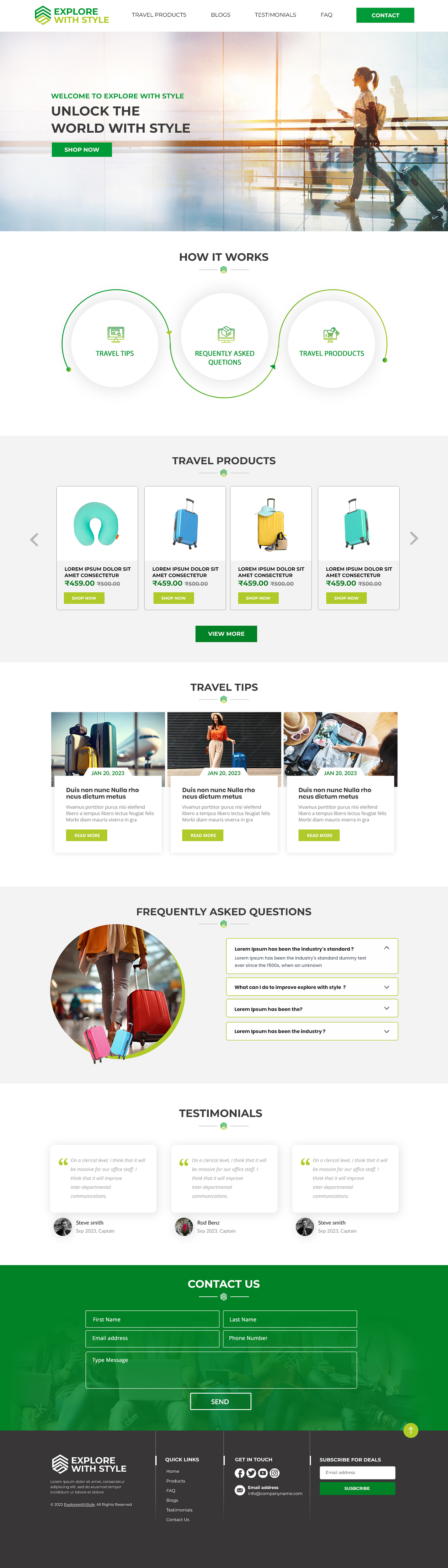 Web Design by HARSH SAINI for this project | Design #31332067