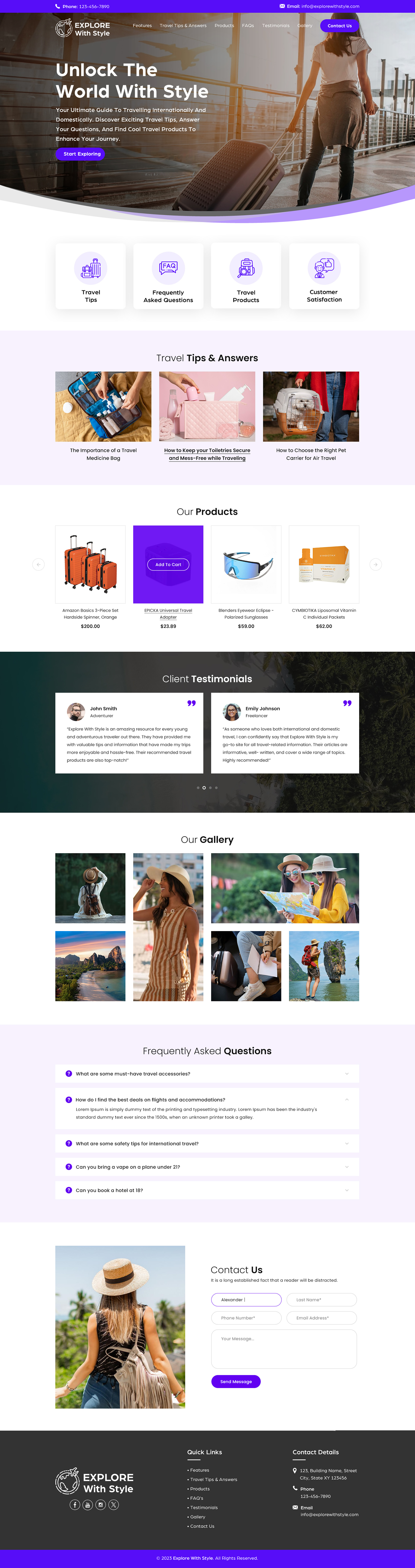 Web Design by Sbss for this project | Design #31348724