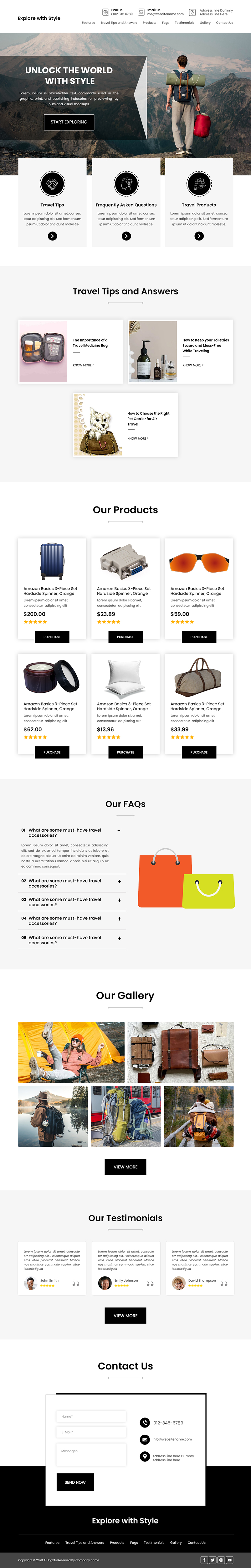 Web Design by Creations Box 2015 for this project | Design #31338302