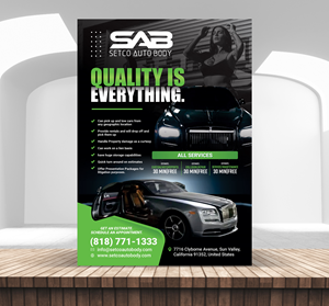 Flyer Design by Dzhafir for this project | Design #31327429