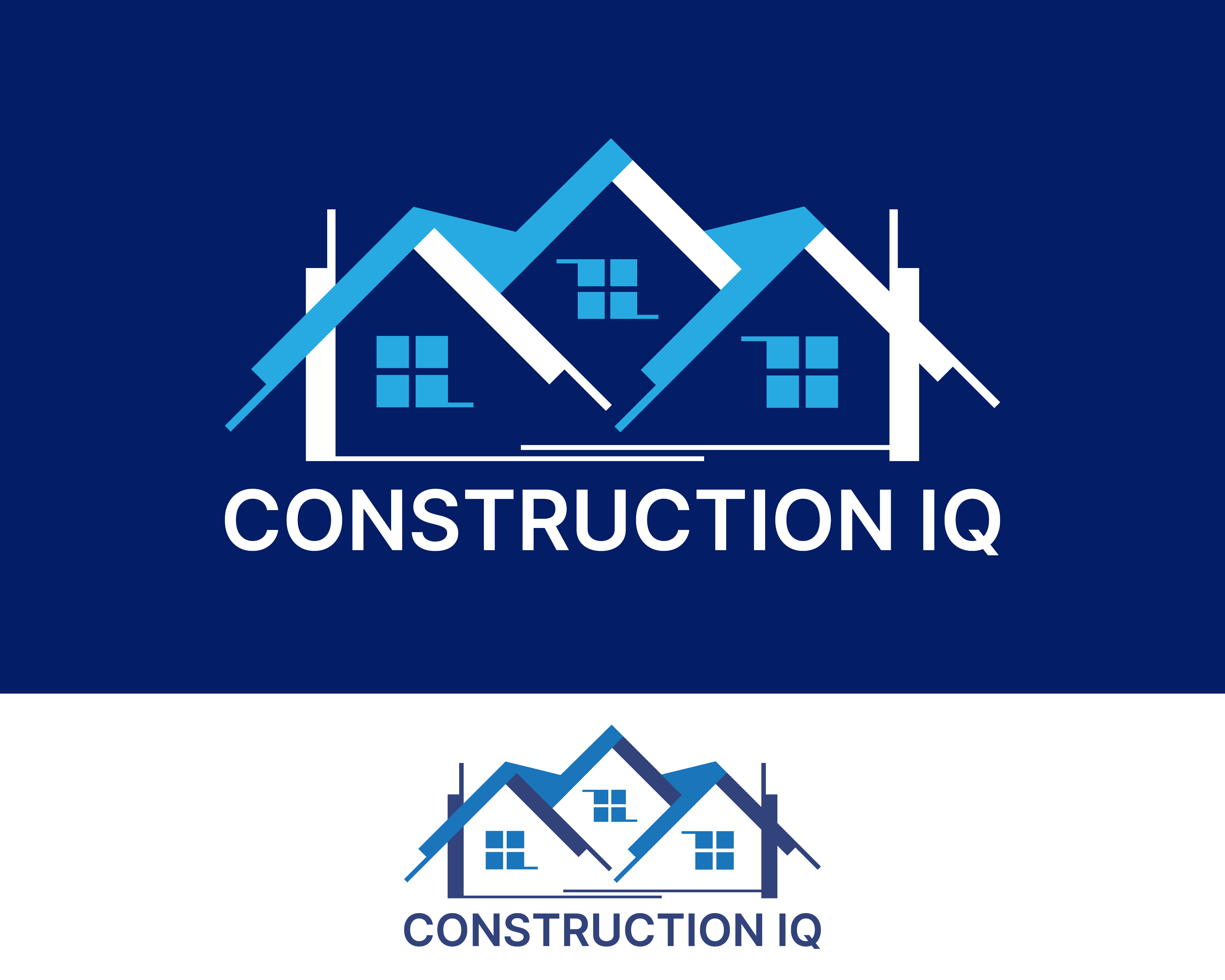 Logo Design by Designer_TANGIL for Construction IQ LLC | Design #31330557