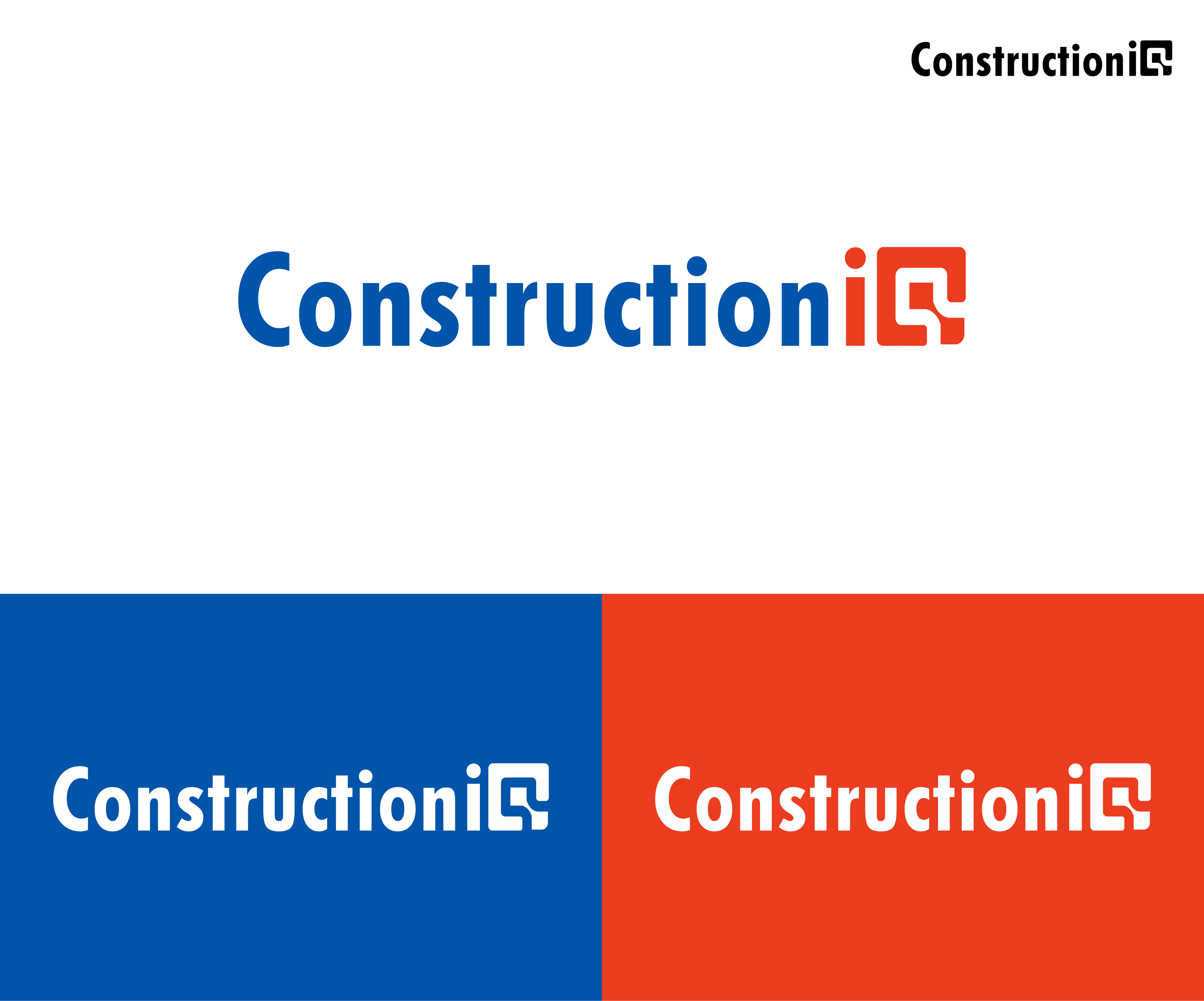 Diseño de Logo por UsamaIjaz para Construction IQ LLC | Diseño #31334621