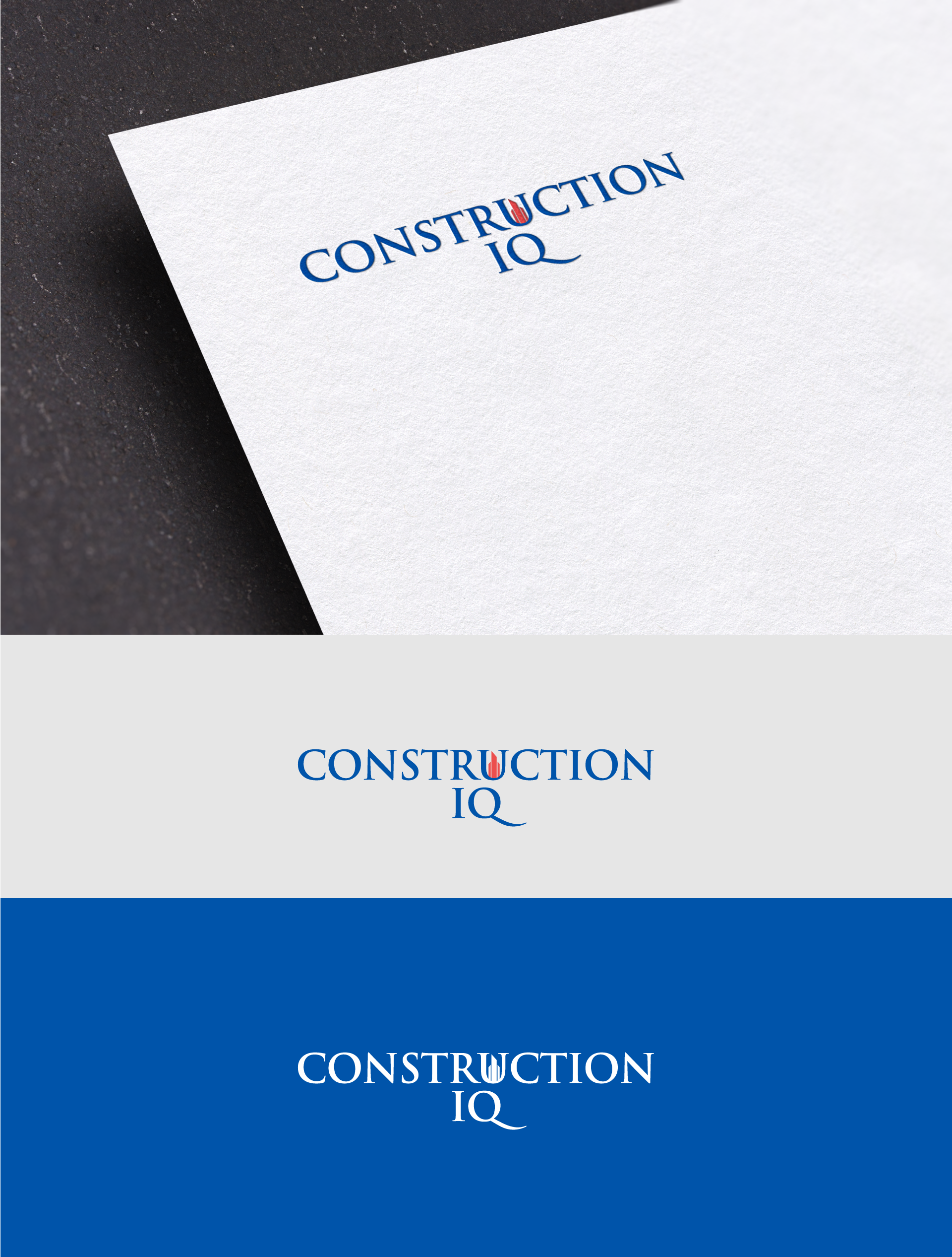 Logo Design by AH creatives for Construction IQ LLC | Design #31332205