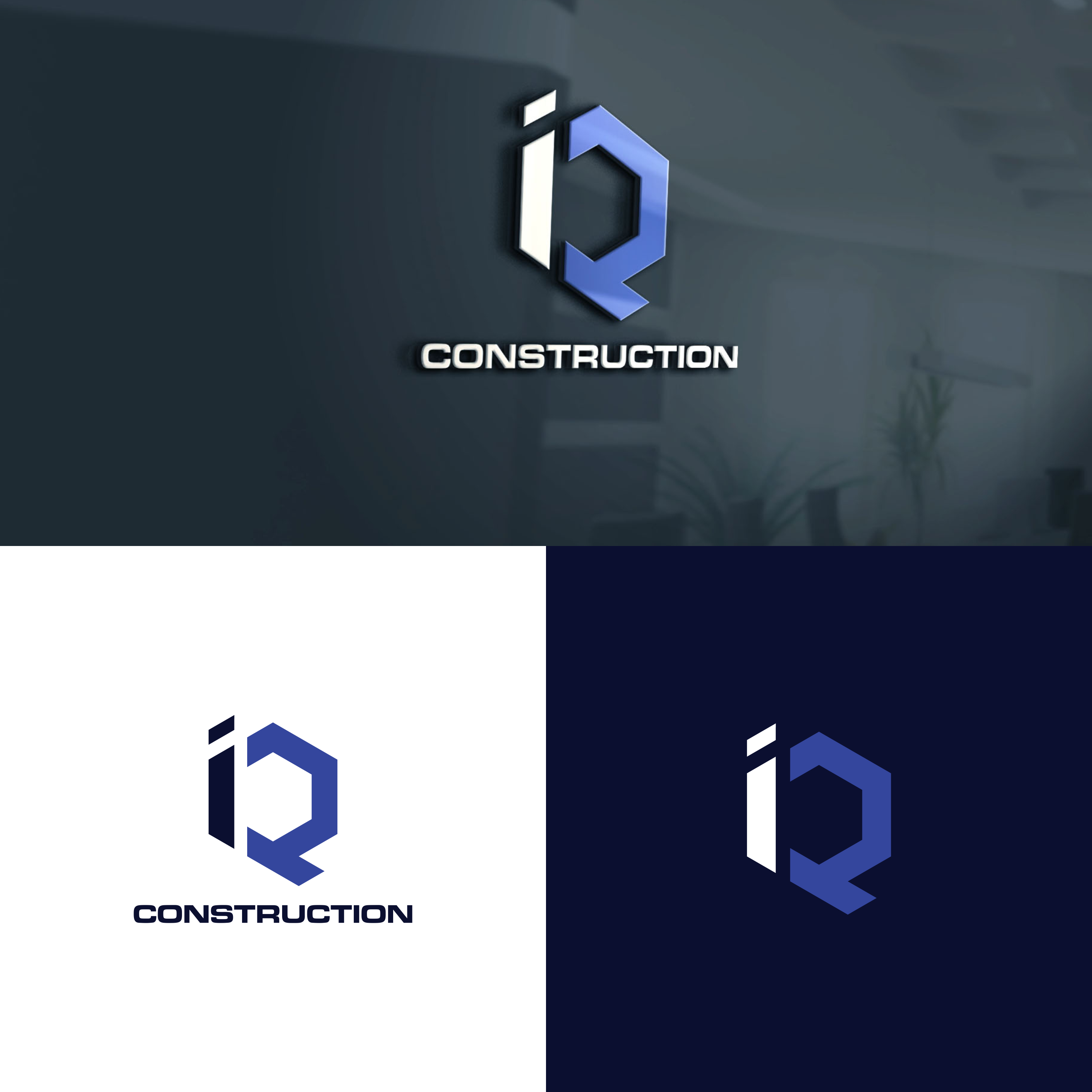 Logo Design by Dylan Z.R for Construction IQ LLC | Design #31331534