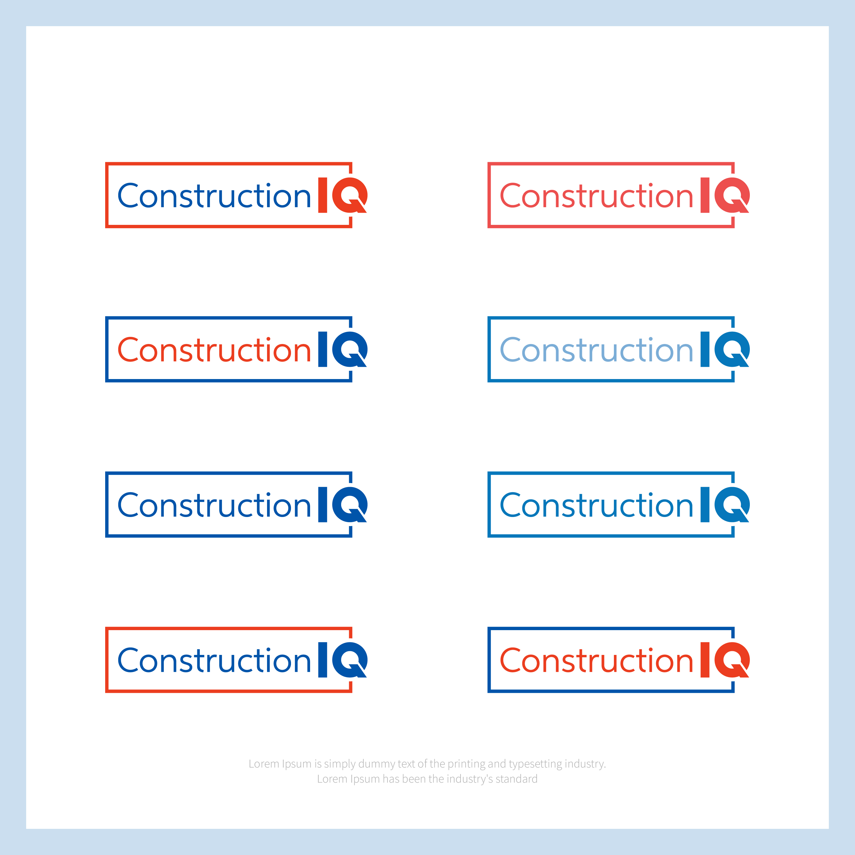 Design de Logo par Hsi Graphics pour Construction IQ LLC | Design #31329744