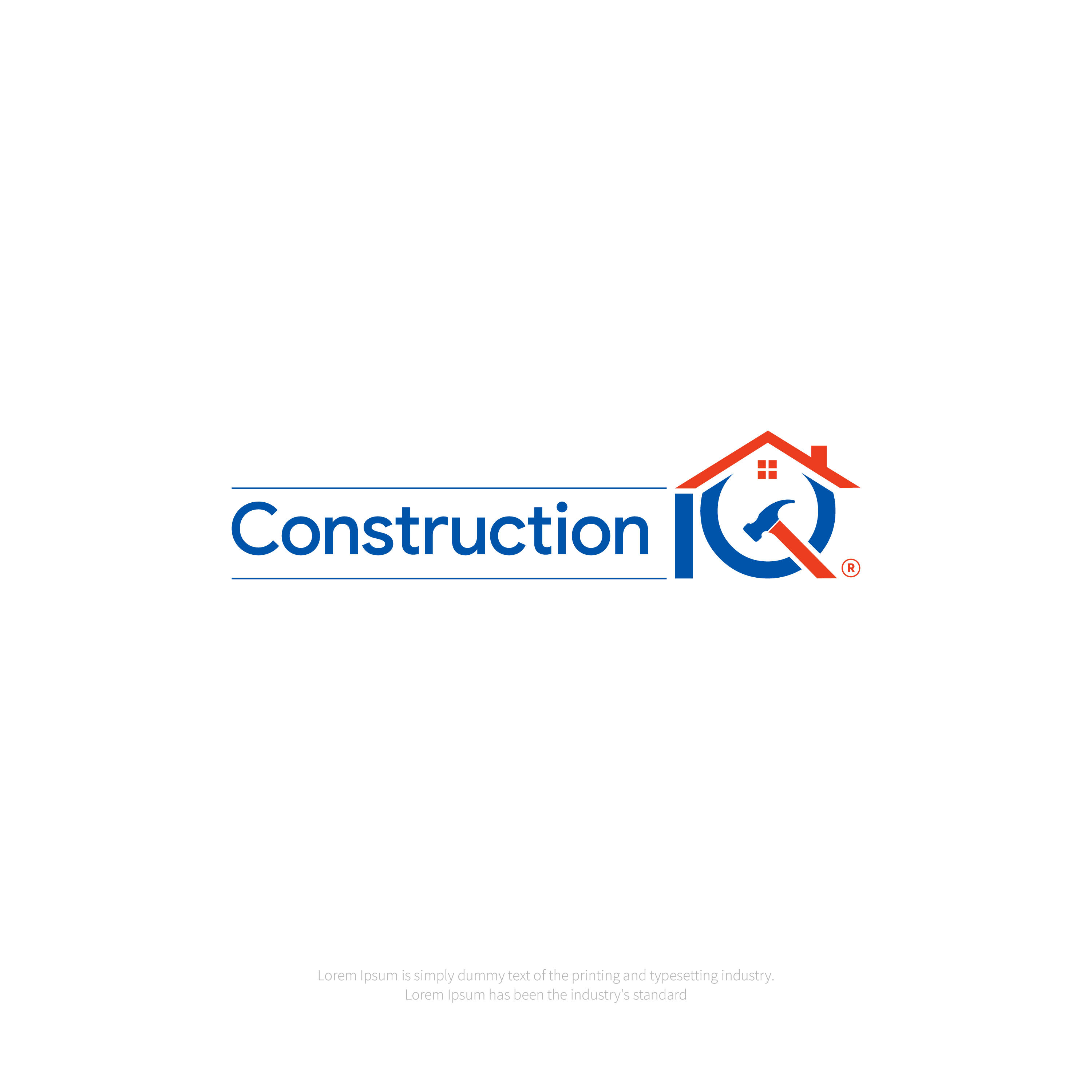 Logo Design by Hsi Graphics for Construction IQ LLC | Design #31338804