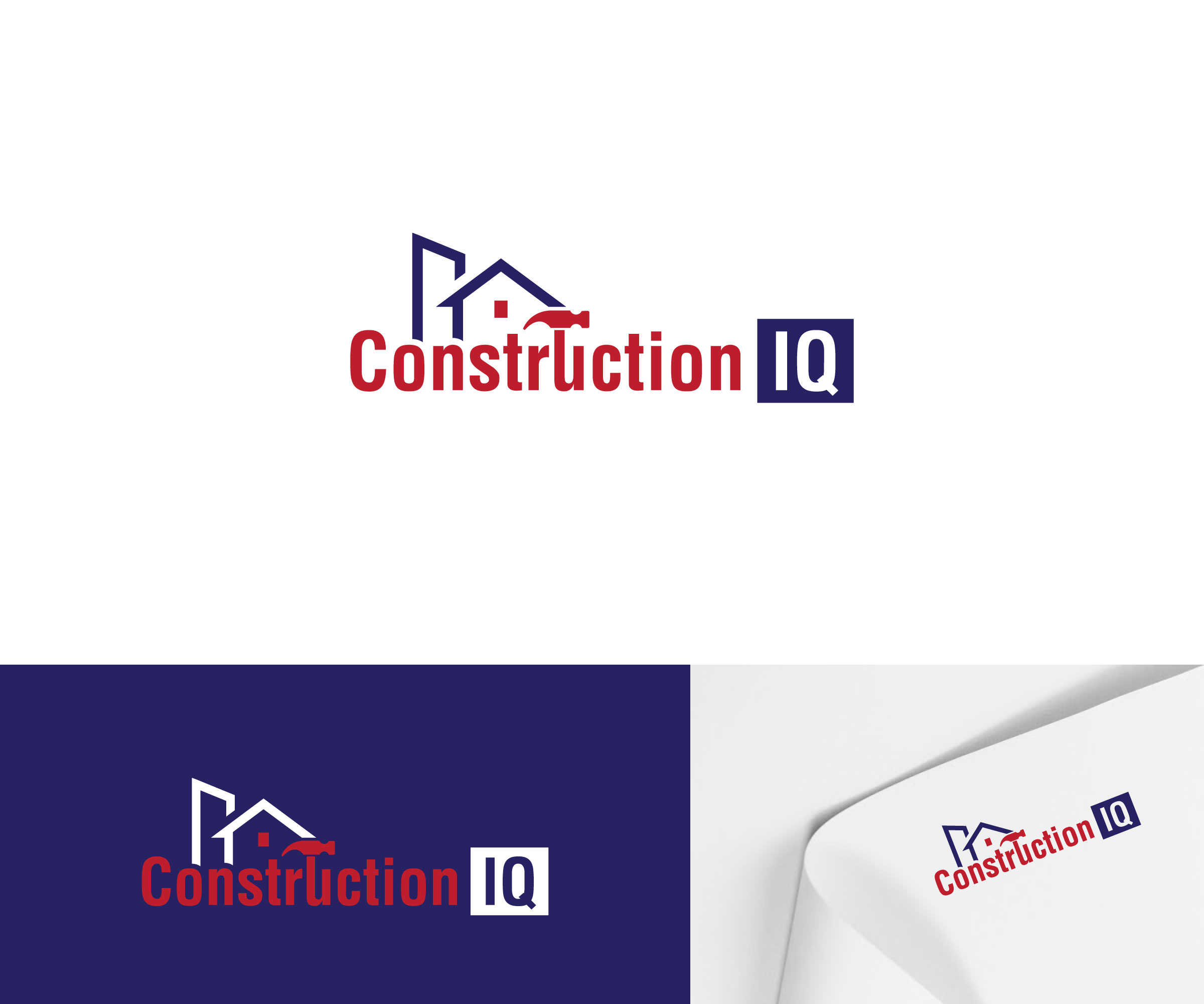 Logo Design by ecorokerz for Construction IQ LLC | Design #31339000
