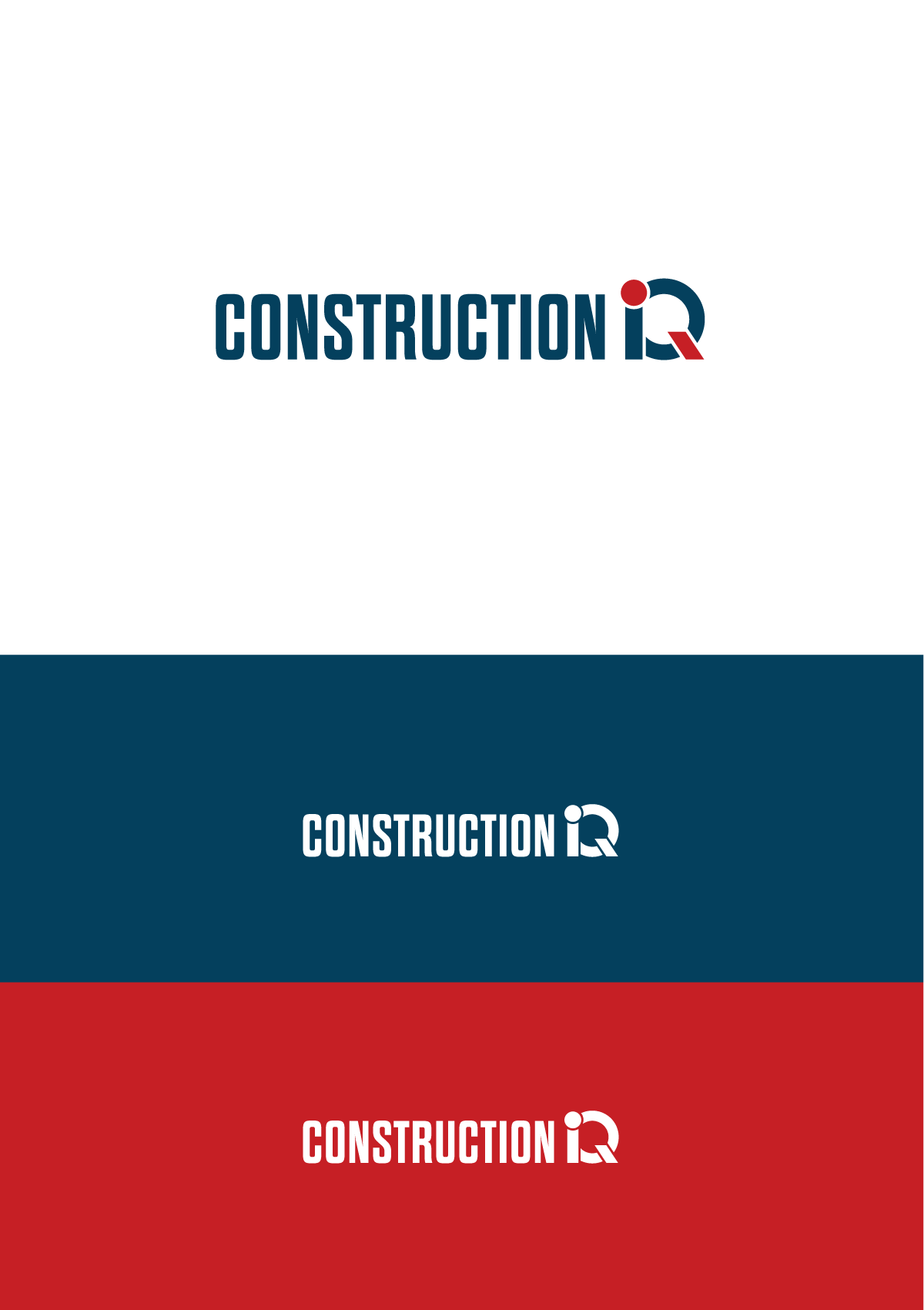 Logo-Design von MX-Design für Construction IQ LLC | Design #31333165