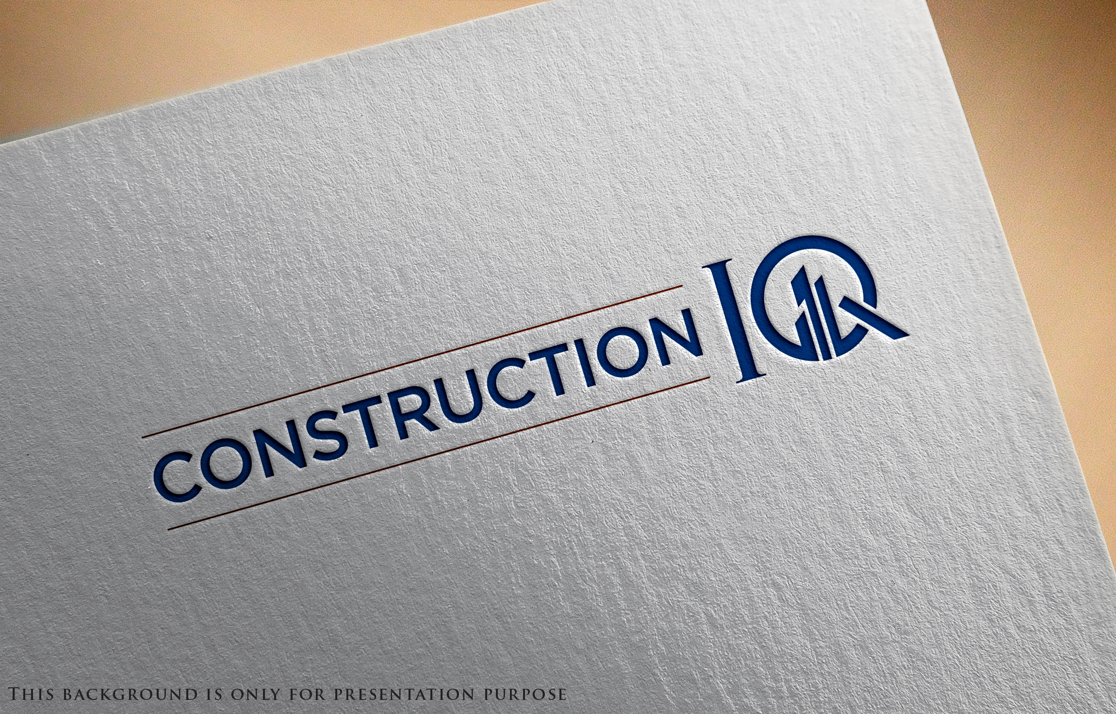 Logo-Design von FireflyArt für Construction IQ LLC | Design #31330942