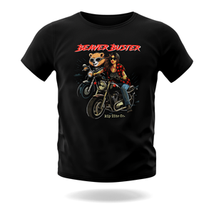 Beaver Buster Motorcycle Tshirt