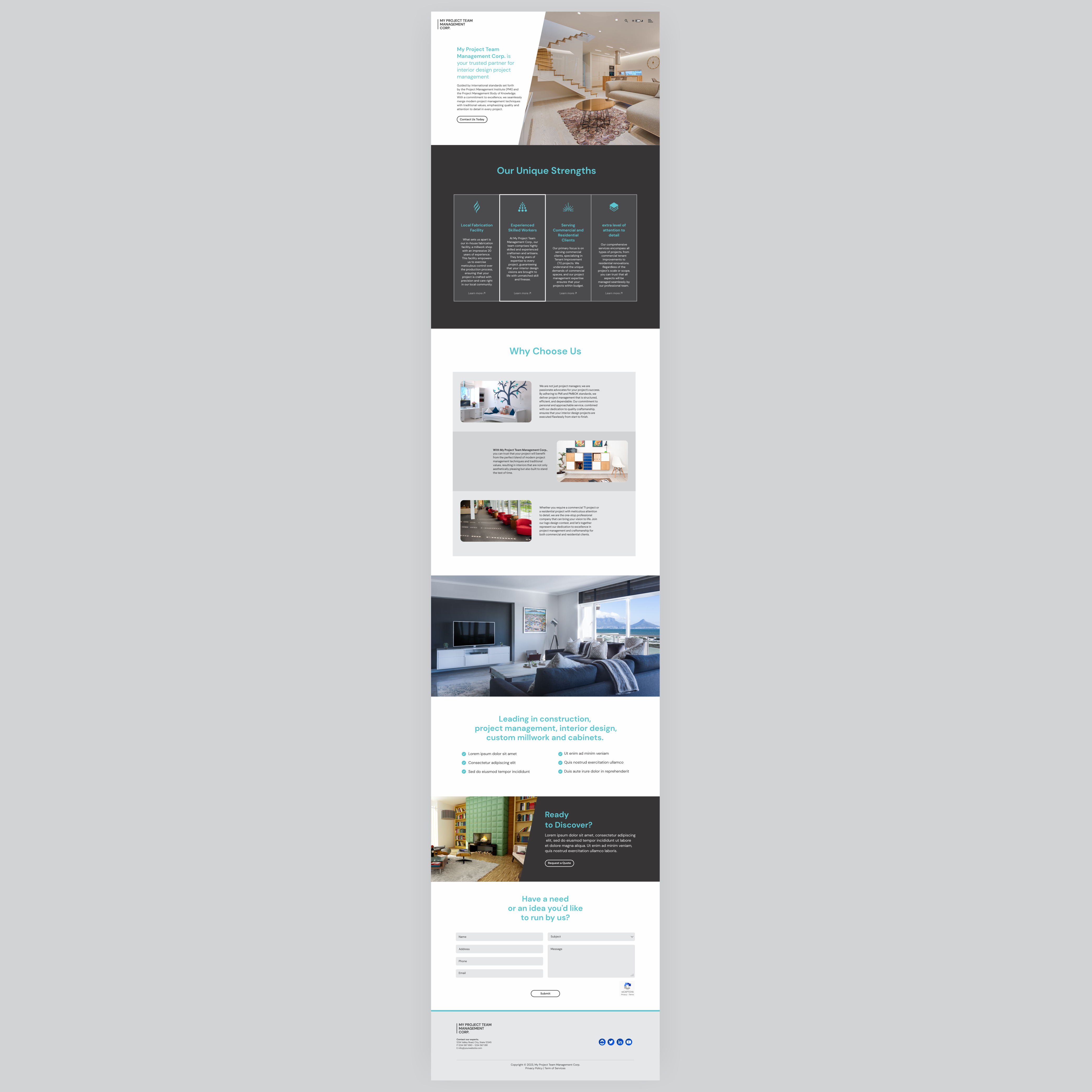 Web Design by Tyo for this project | Design #31385257